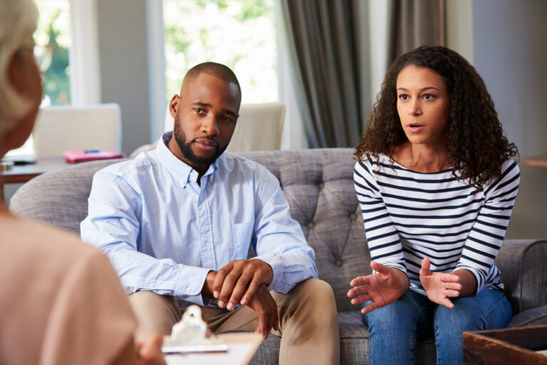 young couple in marriage counselling York